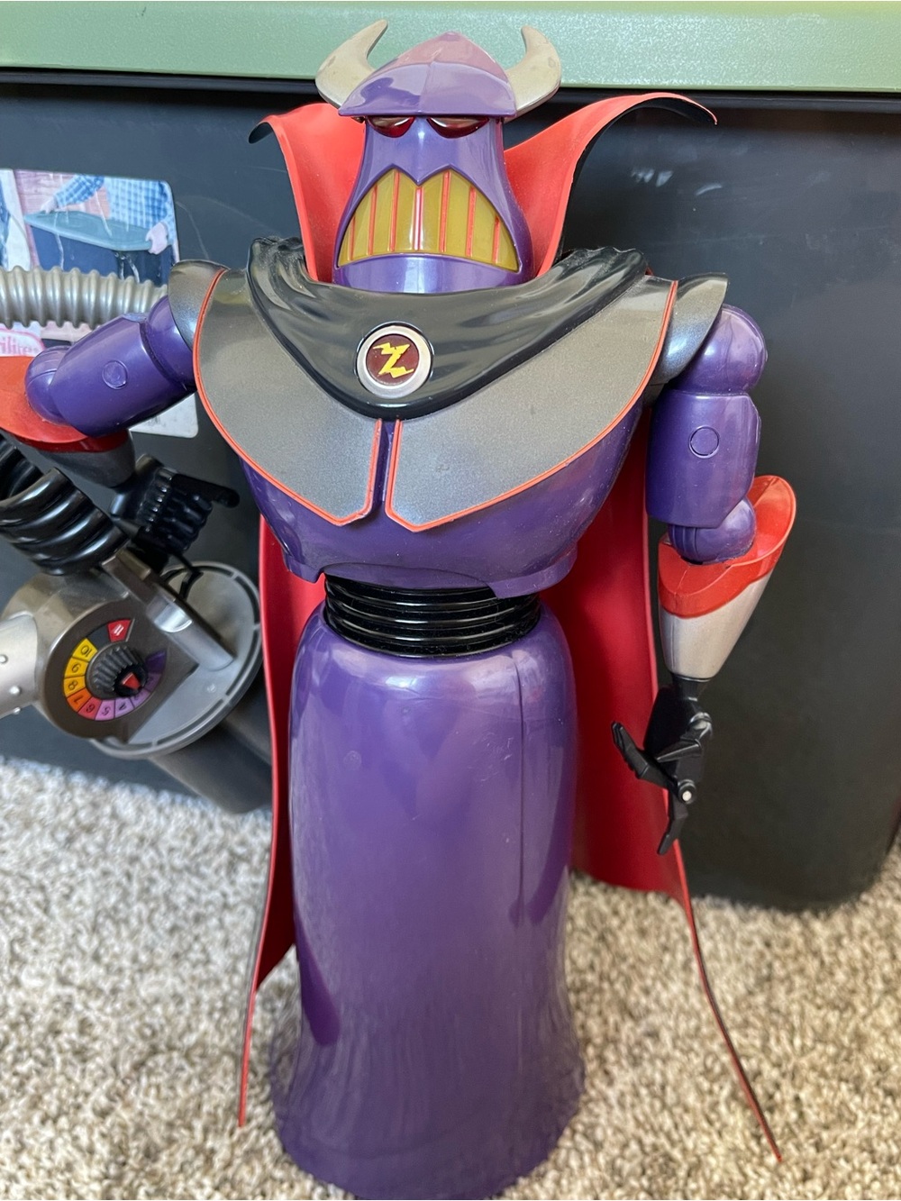 Purple and Red Villain Action Figure Toy - Kids Toys